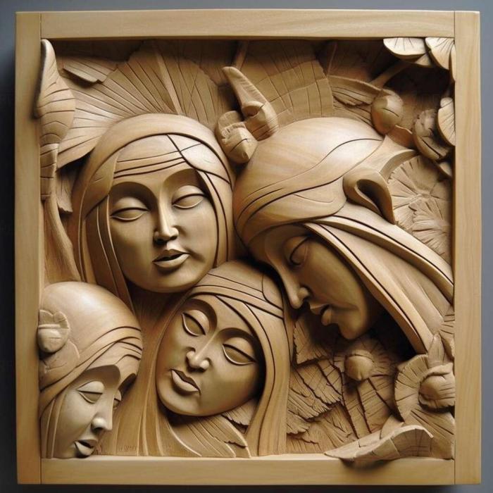 نموذج ثلاثي الأبعاد لآلة CNC 3D Art 